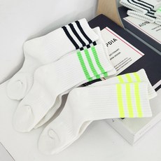 키즈퓨처 스포츠 플러피 쿠션 밴딩 삭스 3켤레 세트