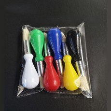 NAHOME 特大畫筆6件組 混合顏色, 1套, 10 x 2.6 cm