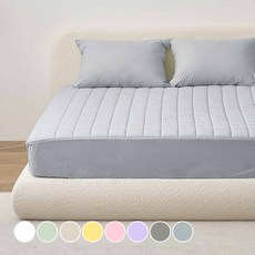 아망떼 수퍼코튼 60수 고밀도 면 누빔매트 커버