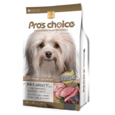 福壽實業 Pro's choice 博士巧思 無穀熟齡犬乾飼料, 鹿肉, 8kg, 1袋