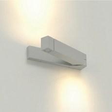 비츠조명 COB 플렉턴 회전 인테리어 벽부등 3W, 그레이