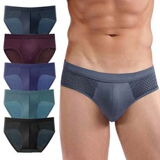 2Estar 男士網眼透氣三角內褲5件組