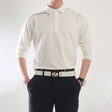 MINEFLOW 男款雙線長袖T恤 BL