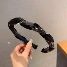 디멜디 스톤칩 번들 레트로 프렌치 헤어밴드