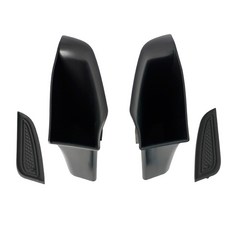 22DO BMW 5系列 G30 駕駛座 + 副駕駛座 車門置物盒, 黑色, 1套