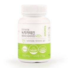 이즈랜드 녹차카테킨 에프터 다이어트, 120정, 1개