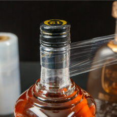 Moadil 威士忌瓶密封用封口膜 3cm, 透明, 1個