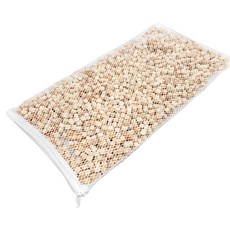 Polapo 扁柏木方塊 1.5kg 枕芯網眼枕套組, 單一顏色