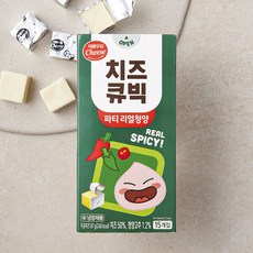서울우유 치즈큐빅 파티 리얼청양, 5.8g, 15개입, 1개
