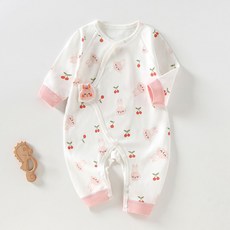 Bebeniz 動物魔鬼氈新生兒長袖連身衣