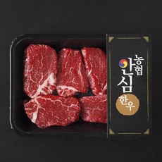 농협안심한우 한우 안심 1등급 구이용 (냉장), 600g, 1개