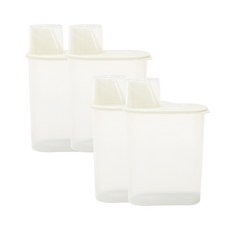 EASY&FREE 現代雜糧罐 2500ml, 象牙白