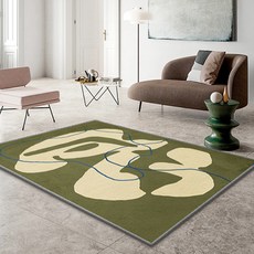 위더홈 노르딕 아트 페인팅 포근 카페트