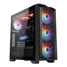 주연테크 COUNTER 게이밍 데스크탑 (i5-12400F WIN미포함 RAM 16GB NVMe 512GB RTX3060 Ti), D524F36T, 기본형