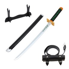 DAEHAN 鬼滅之刃角色扮演道具劍 KAL-M11 M號+腰帶 KAL-BT01, 黑色的