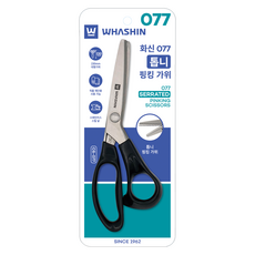 WHASHIN 077 布料鋸齒花邊剪, 單一顏色, 1個