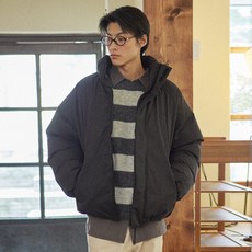 COMO NINOZ 中性款抽繩收腰設計鋪棉外套 WN246SJJPZ02