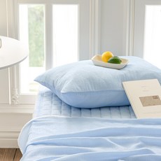 The Zari 泡泡紗絎縫枕套 2入