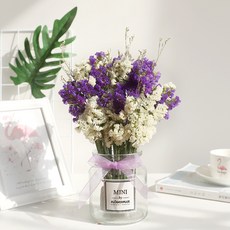 GAPANG 9號乾花DRYJ018+花瓶套組, 混色