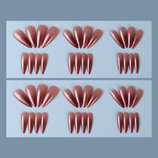 MA 漸層尖頭美甲片套組, 2個, TYPE 3