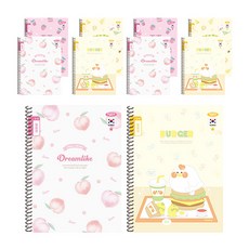 PENPIA 女童印花聯絡本 10入, 隨機出貨, 1組