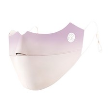 GOLOV.EJOy 冰絲防曬口罩 抗UV立體貼合, 1個, 漸變香芋紫