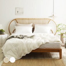 라셀렌 모달 헝가리 70 구스다운 이불 440g, 화이트