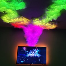 VISANG RGB 閃電雲朵 LED燈條 5m 2入, 混合色