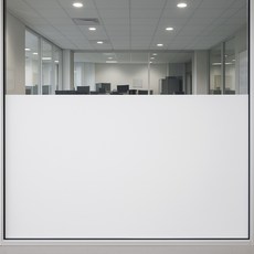 시트나라 무점착 창문 시트지, 백색화이트