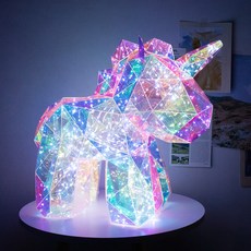 ARTJOY LED全像派對用品氣氛燈, 獨角獸