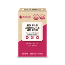 益生菌葉酸粉隨身包, 60g, 1盒