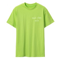 언탭트 온리 베이직 반팔 오버핏 빅사이즈 통기성 티셔츠