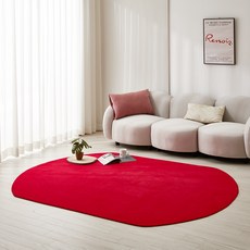 이니띠움 컬러마일드 타원형 러그