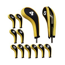 Block Mart 簡約鐵桿套 12件組, 黃色