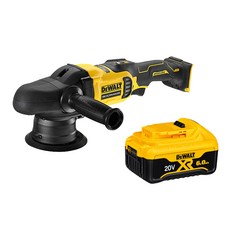 디월트 20V MAX 충전 광택기 DCM848N + 6.0Ah 배터리 DCB186 세트, 1세트