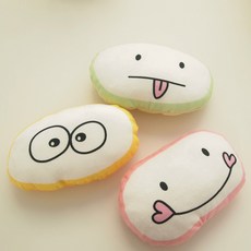 nalala Mrs.KKang Fly Mises 可腕墊製作表情墊 DIY 3件套, 3個, 粉色, 黃色, 綠色