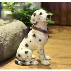 像實物的斑點狗模型道具