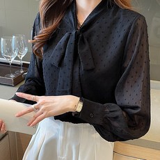 POPLARNC Nensiang 蝴蝶結長袖罩衫