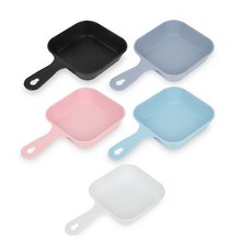 Sedree方形手柄盤 5款, 5個, 白色、黑色、灰色、粉色、藍色, 單品