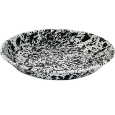 Crow Canyon Home 大理石義大利麵盤 D114, 黑色, 1個