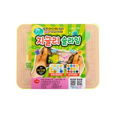 스튜디오에잇 금홍팬시 지글리 슬라임, 1개, 랜덤발송(말랑인형, 글리터)