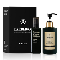 BARBER501 多合一保濕 150 毫升 + 剃須助推器冰沙 Cica 300 毫升套組, 1套
