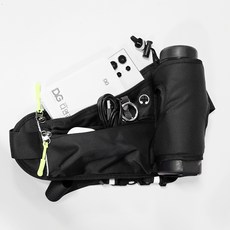 多妍鏡 手機防丟腰包, 黑色, 1個