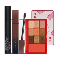 I'm 綜合化妝品組 眼頰盤+纖長捲翹抗暈睫毛膏+豐唇光潤唇釉組, 1組