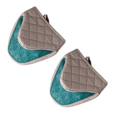 烘焙隔熱手套, 綠色, 2個