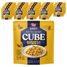 DONGWON 東遠 Cube即食鮪魚咖哩蓋飯醬調理包, 24包, 130g