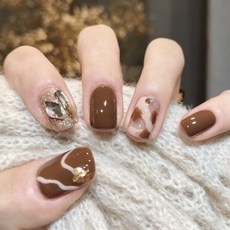 마켓감성 아우라 파인 네일팁 24p 세트, NO 06, 3개