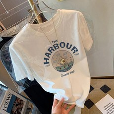 레몬소울 레우 프린팅 반팔 티셔츠