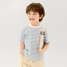 유니프랜드 아동용 세미 ST 5부 면 티셔츠