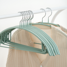 제이밀 논슬립 어깨뿔방지 옷걸이, 민트, 30개